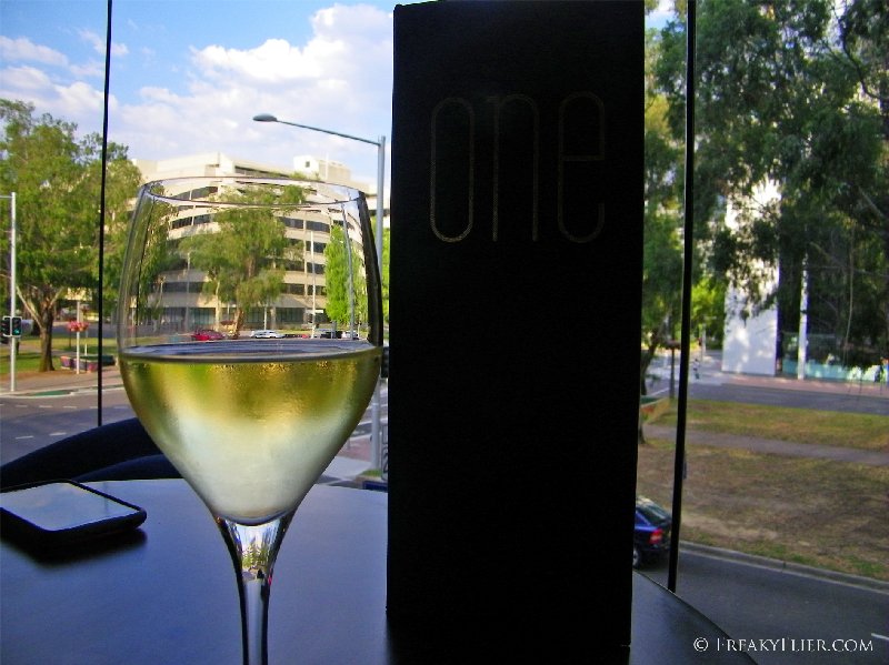 Drinks in ONE bar at the Canberra Novotel